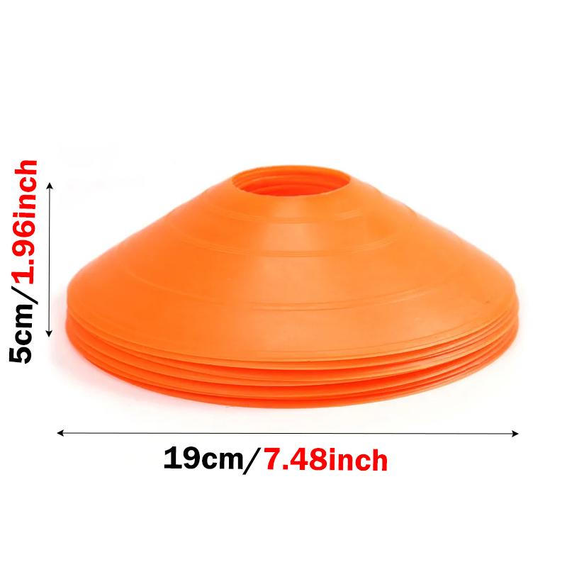 20/50Pcs Cone Set Soccer Training Sign Dish Soccer Training Pro Agility Discs Dish Adult Kid Football Training Equipment Football Training Equipment