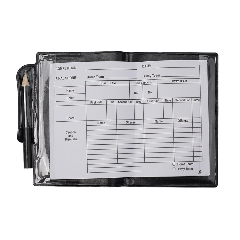 Notebook Referee Replacement Soccer 1 Pc Accessories