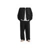 Zara Свободные однотонные простые удобные повседневные брюки мужские низы черного цвета 3918365-800