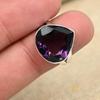 925 Sterling Silver Ring Amethyst Gemstone Women Handmade Jewelry Dainty Ring