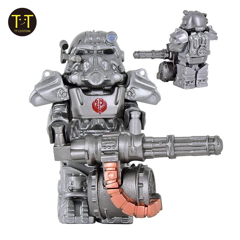 MOC Military X-01 Mech Anime Action fallouted Knights Bracket Scale Model Figures Weapons Robots Mecha Building Block Set Block Bricks Toy