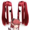 Rizu Kyun Cosplay Wig Marin Kitagawa Wig My Dress Up Darling Little Devil Dark Red Heat Resistant Synthetic Hair Wigs + WigCap
