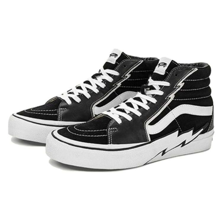 Mastermind World x Vans Sk8-Hi VLT LX Bolt - Панк-культура Унисекс Кроссовки Черный VN0007PSBLK