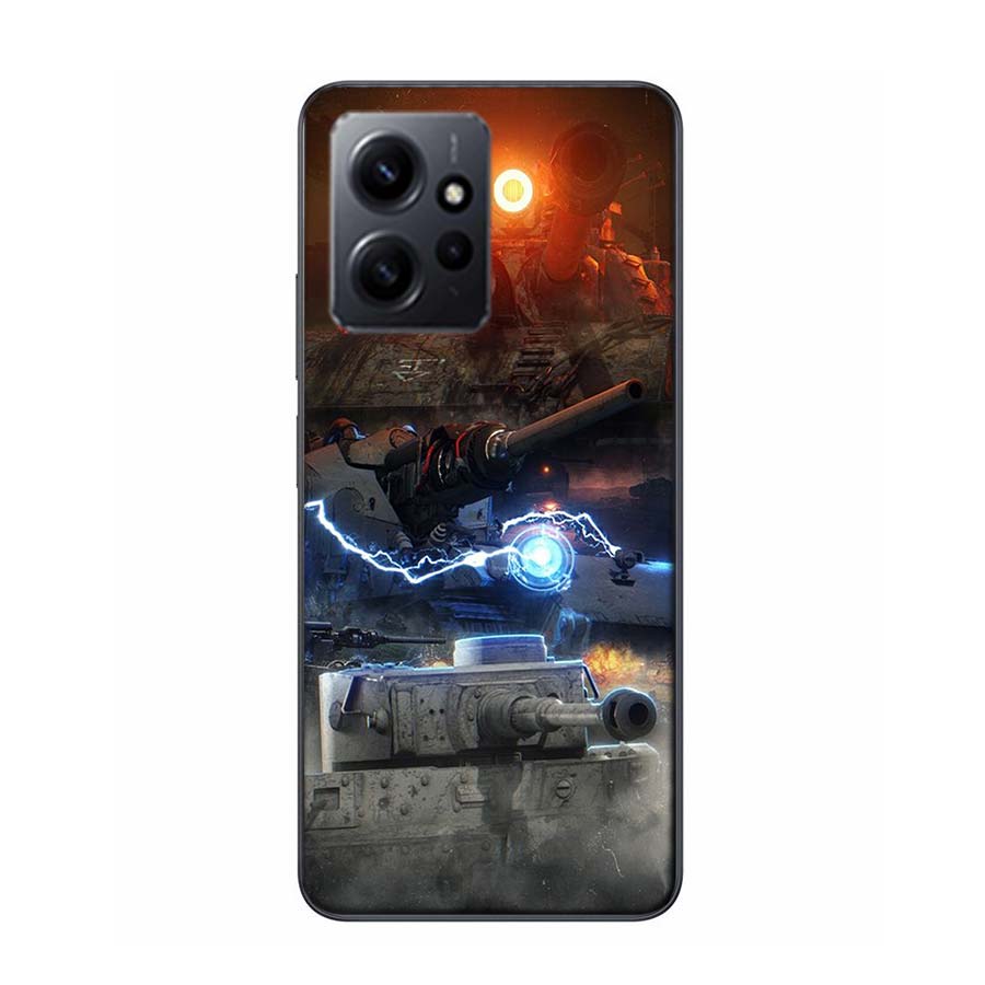Чехол для телефона с игрой World Of Tanks Для Redmi Note 14 15 Pro 5G 13 12 Pro Plus 11 11T 11E 11S 10 Pro 10S 9 9S Прозрачный ТПУ Чехол для телефона Ca