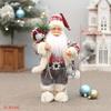 12-Inch White-Bearded Santa Claus Tabletop Christmas Decoration Ornament