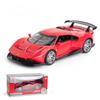 1:32 Scale P80-C Metal Diecast Car, Pull Back Alloy Toys with Sound and Light, Doors Open Collection For Gifts Doll