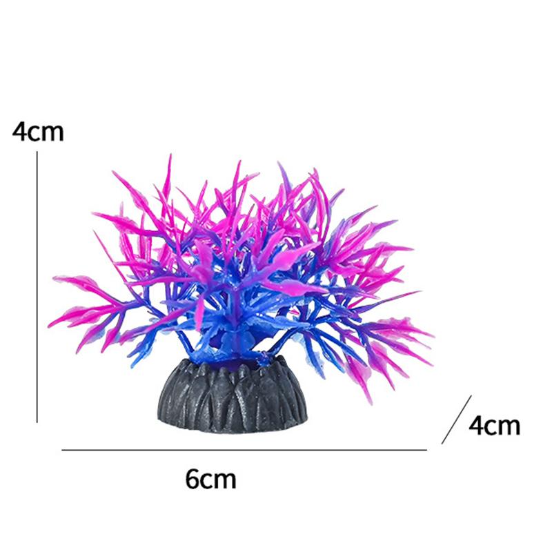 Защита окружающей среды Декорация для аквариума Имитация водных растений Искусственные растения Аквариум Ландшафтное украшение Аксессуары