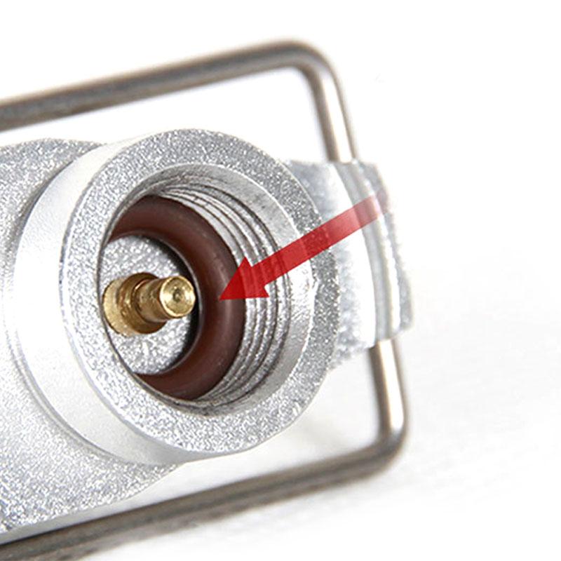 Кемпинговый газовый накопитель Plus Газовый конвертер Shifter Refill Flat Tank Conversion Adapter