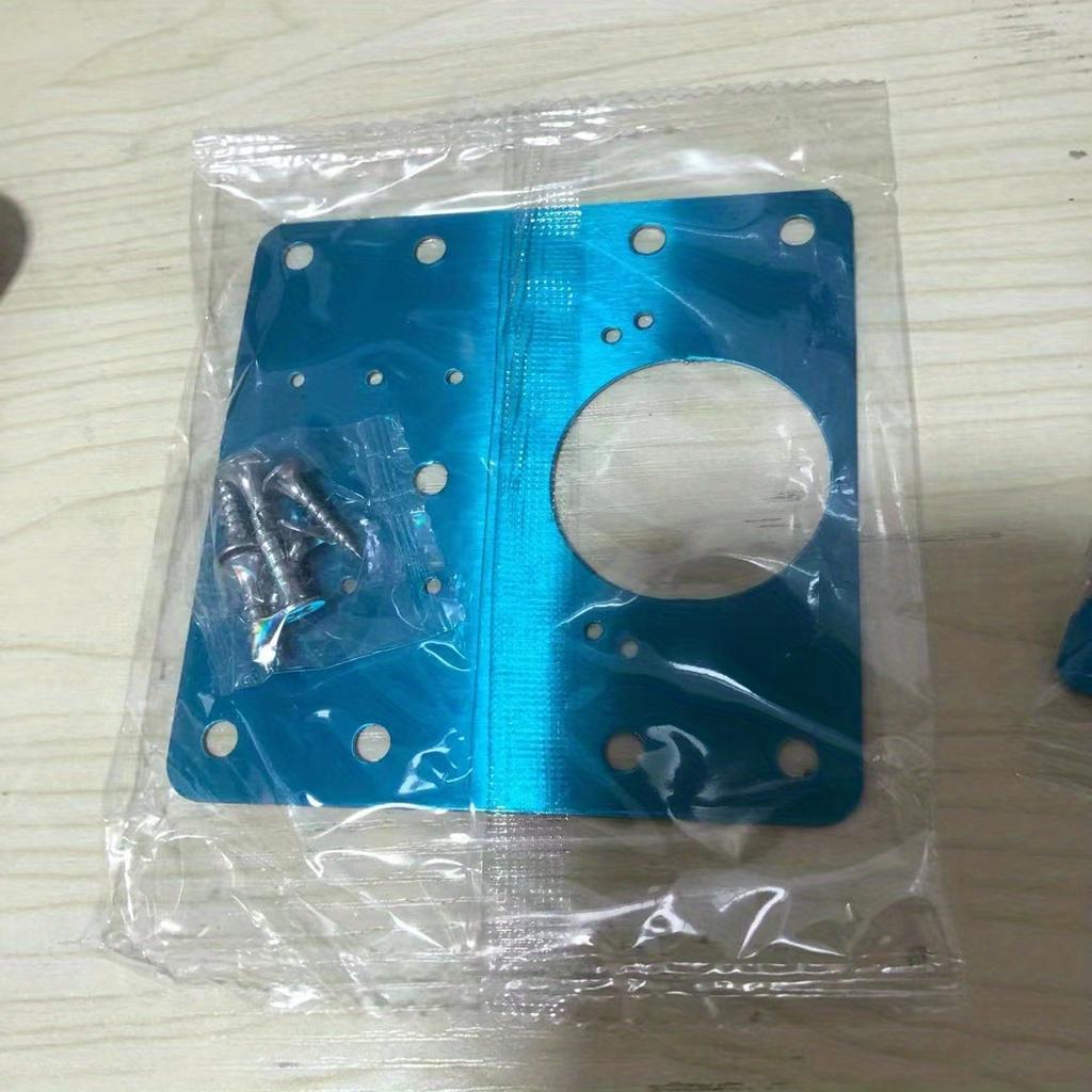 1 Set Stainless Steel Cabinet Door Hinges with Repair Plates and Screws