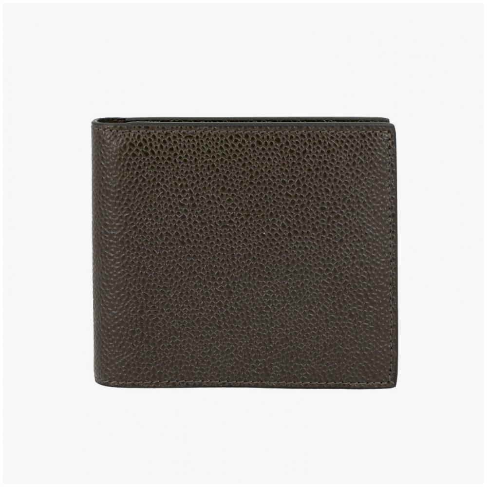 Thom Browne Pebble Grain Three Stripe Tab Wallet Maw023a 00198 206
