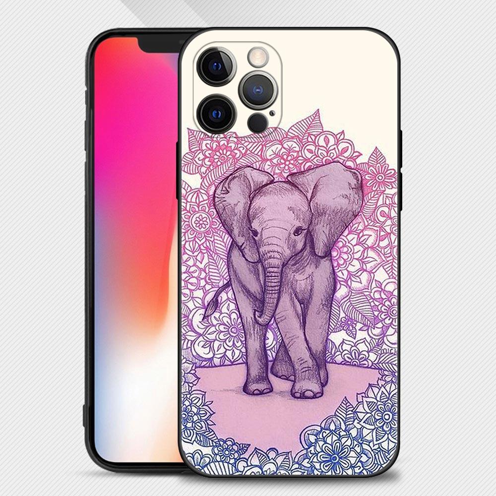 Чехол для телефона Mandala Chakra Yoga для Iphone 14 14 13 12 11 Pro Max Xs Max Xr X 7 8 Plus 12 Mini 6s, силиконовый чехол черного цвета