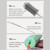 Silicone Electric Bottle Brush Flexible Brushes Cleaning Brush Set Bottle Brush  Feeding Bottle