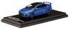 Mitsubishi Lancer Evolution X FINAL EDITION with Engine Display Lightning Blue Roof 1/64 Model, Mica/Black