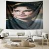 Two Men In Suits Damon Tapestry, Unique Design Tapestry, Wall Decor for Bedroom,Livingroom, Playroom,Heartwarming Fan Holiday Gifts