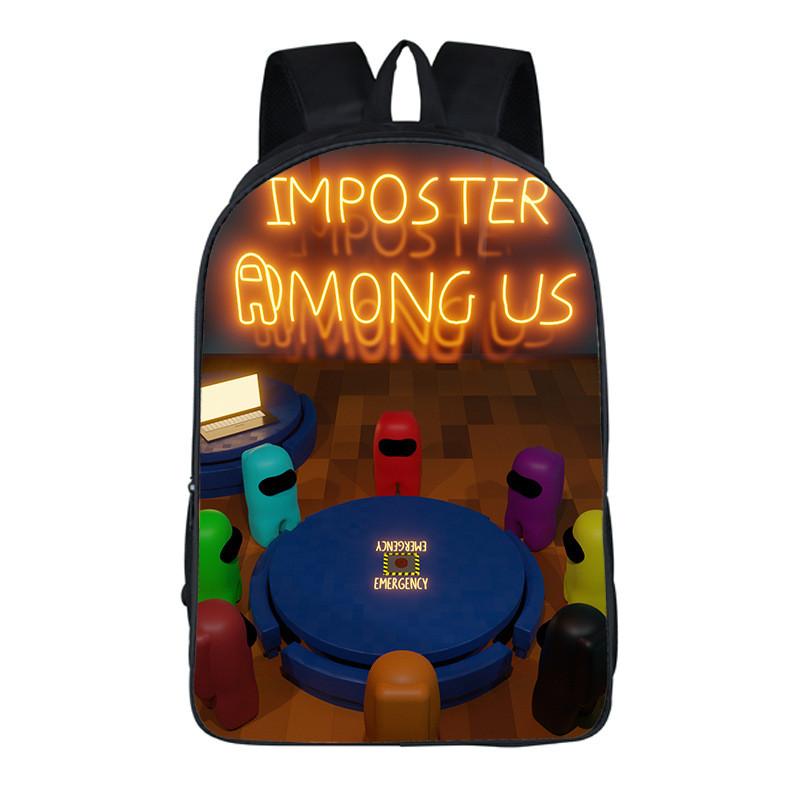 Student Backpack Kid Schoolbag Travel Bag Bookbag Shoulderbag Rucksack