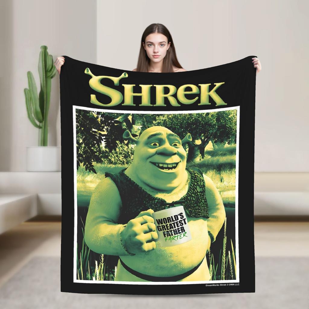 Father Farquaad Shreks Blankets Coral Fleece Plush Autumn Multifunction Soft Throw Blanket for Home Couch Plush Thin Quilt