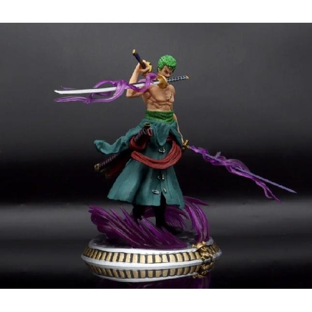 Anime One Piece Roronoa Zoro PVC Action Figure Collection Figurine Toy Gift 20CM