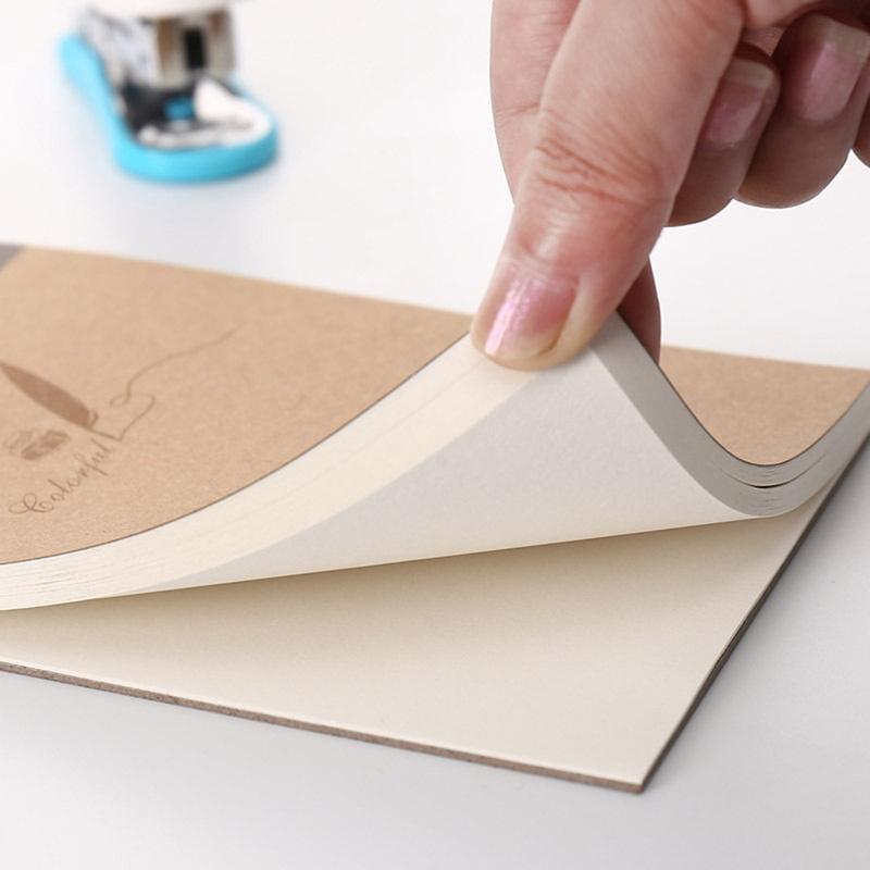 Портативный блокнот для рисования, офисный настольный блокнот, 60 листов, бережная для глаз бумага, легко рвется, подходит для школьников, учителей и для черчения.