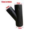 Air Vent Outlet Diesel Parking Heater Ducting 60mm 75mm 90mm Y Piece Duct Pipe Connector 3 Outlets For Car Caravan Camper VAN