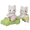 Кукла Sylvanian Families Кошка Сертификация ST Mark Возраст Игрушка Кукольный домик Sylvanian Families EPOCH [Silk Twins] Ni-111 3+