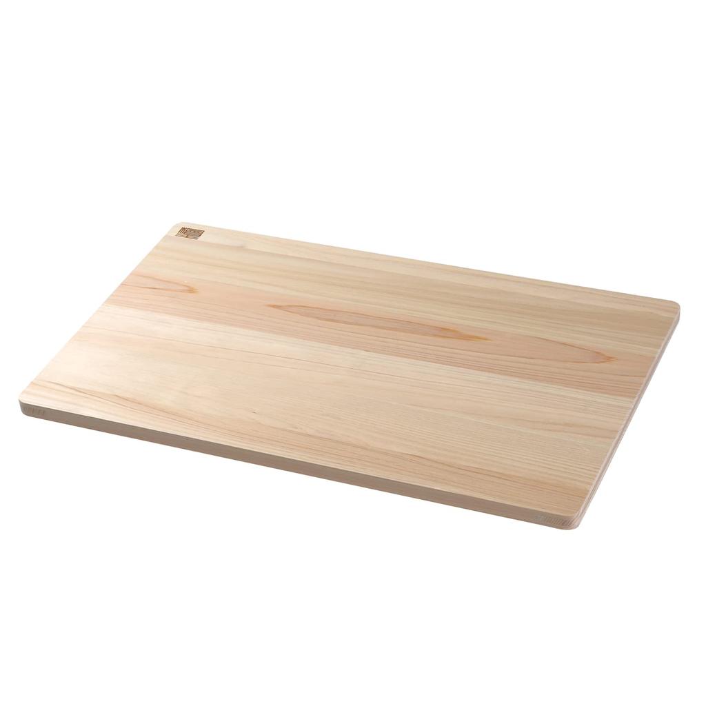 Made In Japan Lightweight Hinoki Cutting Board for Sink 48 X 30 X Maunata Cutting Board Hinoki [Hinoki] 1.3cm [Wooden Hinoki]