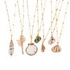 Women Summer Cowrie Boho Beach Pendant Conch Shell Shell Necklace Jewelry