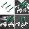 Versatile Quick Adjust Wrench Comfortable Grip Adjustable Spanner with Ergonomic Handle Simple Operate for Nuts & Bolts