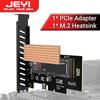 Карта-адаптер JEYI SK4 PCIe 4.0 x4 на M.2 NVMe для полноскоростного расширения SSD