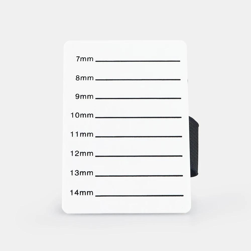 Acrylic Eyelash Extension Organizer Pallet False Lash Stand Tile Palette Eyelash Adhesive Glue Ceramic Holder with Belt