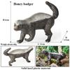 Oenux Симуляция Новые Фигурки Диких Животных Медоед Mellivora Capensis Модель Фигурки Дети Образование Подарок Игрушка