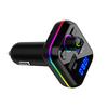 Автомобильный Mp3-плеер Bluetooth-совместимый V5.0 Hands Free Call USB U диск FM-передатчик Быстрое зарядное устройство