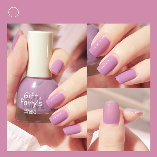 10ml Nail Polish Baking-Free Water-Based Multiple Colors Matte