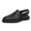 Sandals for Man Fashion Outdoor Roman Weaving Genuine Leather House Platform Male Beach Shoes Casual Men's Sandals New In Summer