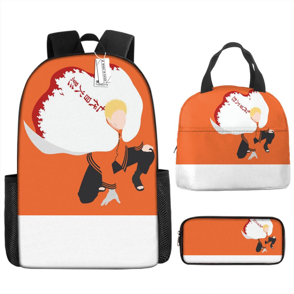 Рюкзак Наруто для учеников начальной школы 3-й 5-й 6-й класс детский рюкзак большой вместимости водоотталкивающий