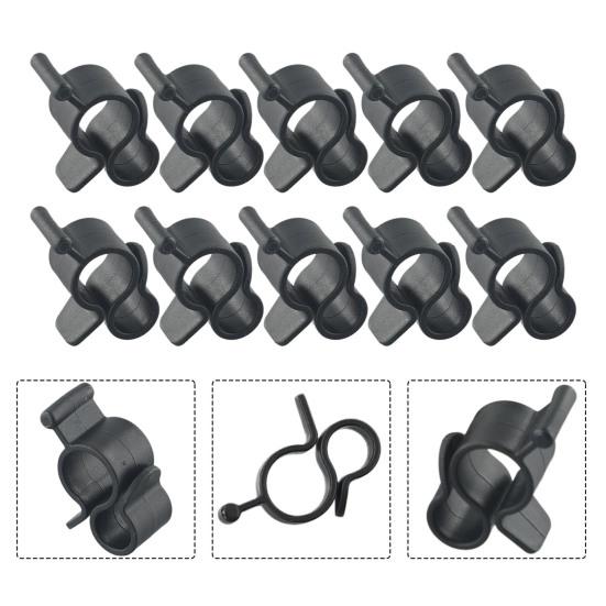 20 шт. зажимов для тента, простая установка, компактный размер, портативный, широко используемый, дорожный прицеп, трос, фонари, крючки, аксессуары