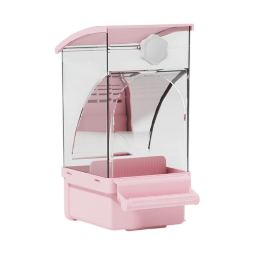 Automatic Bird Feeder Feeding Station Cage Accessories Easy to Clean Bird Cage Feeder for Birds Cockatiel Budgies Lovebirds