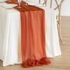 Elegant Chiffon Gauze Table Runner for Weddings and Events