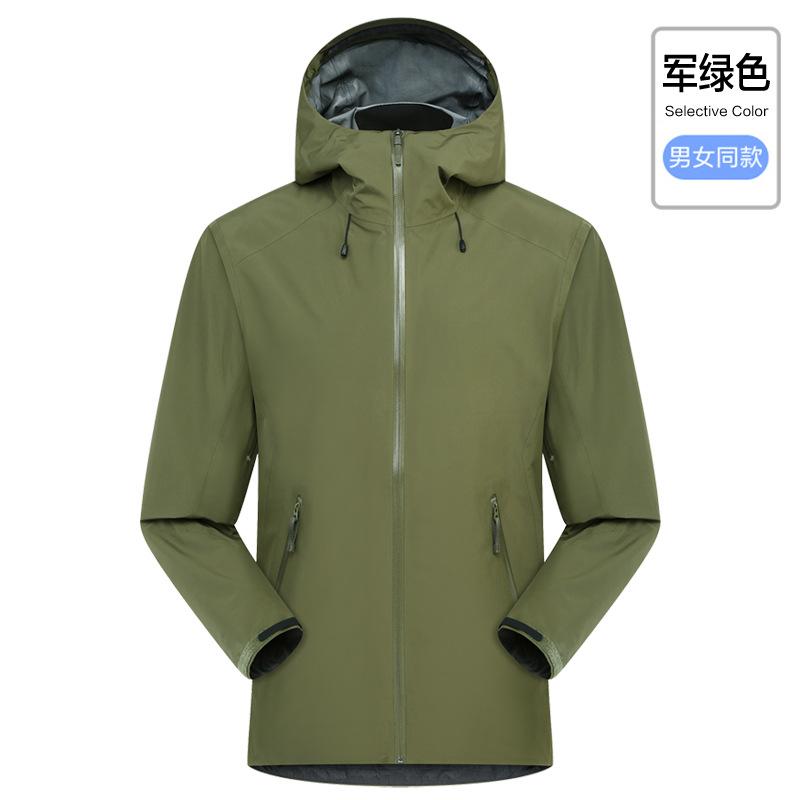 Немаркированная высококачественная однослойная куртка Niaojia LT Outdoor, мужская куртка для альпинизма, трехслойная ламинированная резиновая куртка