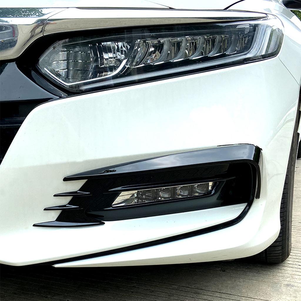 Для Honda Accord 10-го поколения 2018 2019 2020 2021 Передний сплиттер бампера Решетка противотуманной фары Спойлер Крышка Вентиляционное отверстие Накладка на кузов