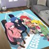 Rock Star Night Carpet Design for Bedrooms Dormitory Playrooms Living Rooms Antislip Carpet Anime Office Decor Gift for Festivals