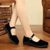Flat Loafers For Woman Summer Square Toe Ballet Flats Casual Slip On Shoes Women Comfort Shallow Flat Leather Shoes Tyh6