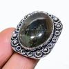 Labradorite Gemstone 925 Sterling Silver Gift Jewelry Ring Size 7.5