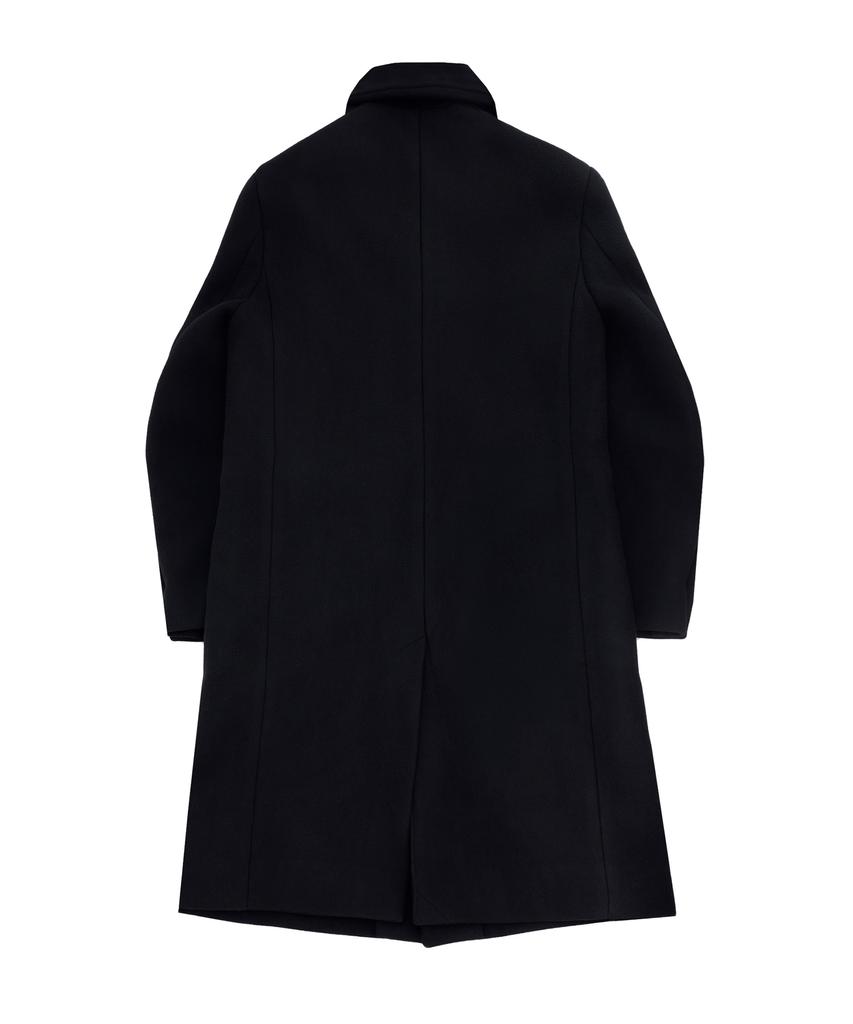 Sundayoffclub Strap Wool-Padded Coat - Black
