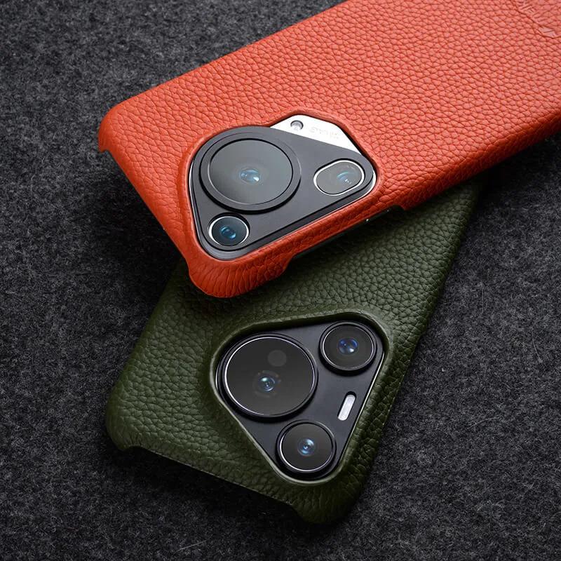 Чехол Melkco из натуральной кожи Plain для Huawei Pura 70 80 Ultra Pura80 Pro Plus, роскошная защитная жесткая крышка из коровьей кожи, с коробкой