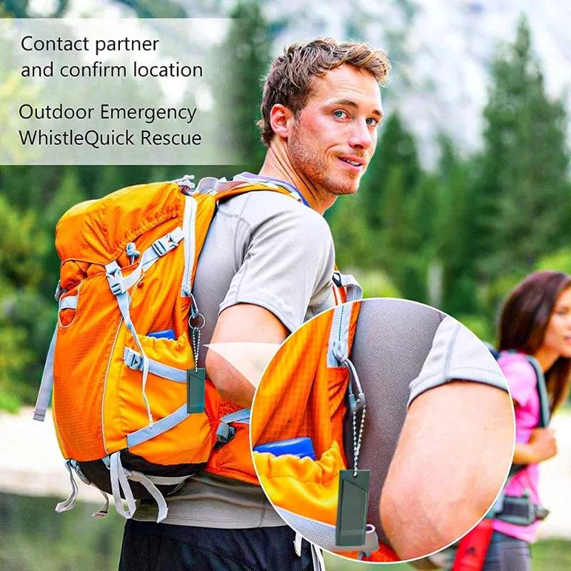 3-частотный свисток с высоким децибелом для выживания, портативный, для отдыха на природе, многоканальный звуковой свисток для кемпинга, походов, аксессуаров для повседневного использования