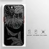 Чехол для Apple iPhone 14 11 Plus 13 Mini 12 8 7 SE 11 XR XS 15 Pro MAX 16 Мягкий чехол 14Pro 12Pro 16 Plus Японское аниме Сатору