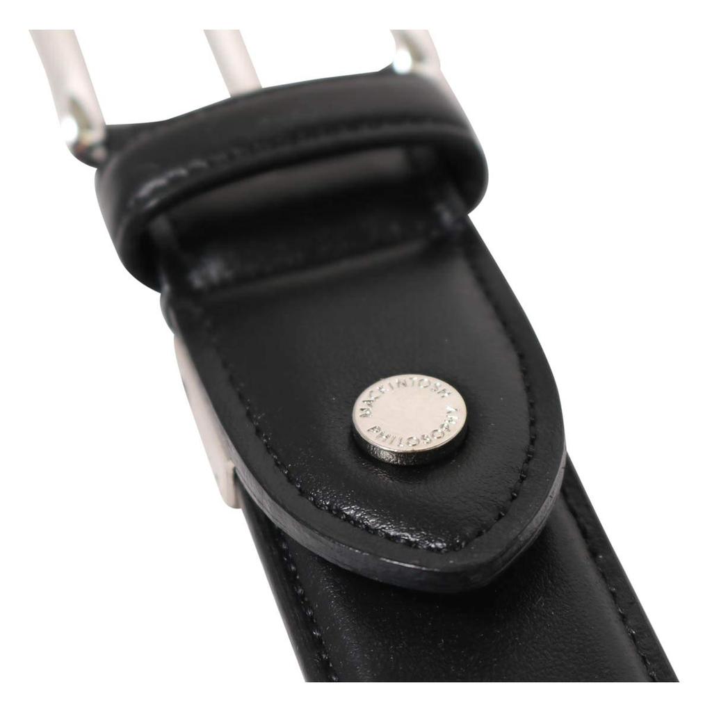 Ремень MAP8100120 Сделано в Японии Повседневный деловой кожаный ремень из натуральной кожи темно-синего цвета [Macintosh Philosophy] Мужской MAPB-8100120 [41]