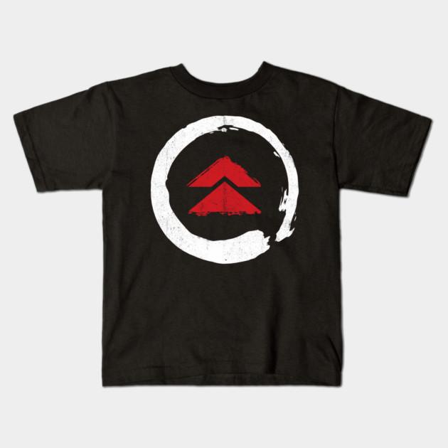 Boys Girls Soft Cotton Graphic Tees Ghost Samuria Logo T-shirt Breathable Daily School Wear Kids T-Shirts