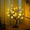 New LED Fiber Optic Flower Tree Lamp Room Bedside Decoration Home Gift Night Light