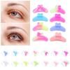 1/2 шт. Силиконовые подушечки для ламинирования ресниц в форме мороженого, многоразовые бигуди для завивки ресниц